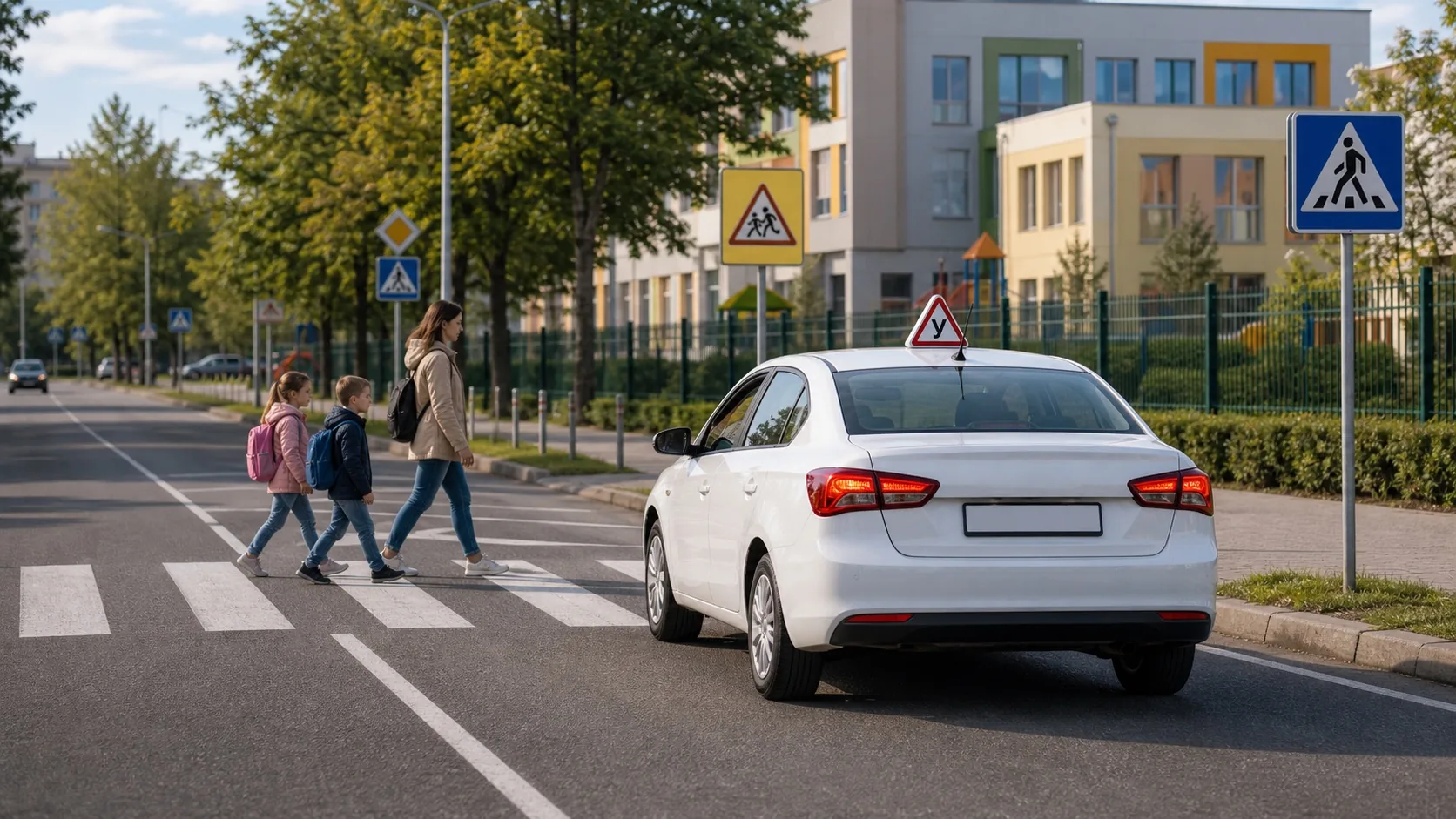 Пішоходи, діти і міська уважність